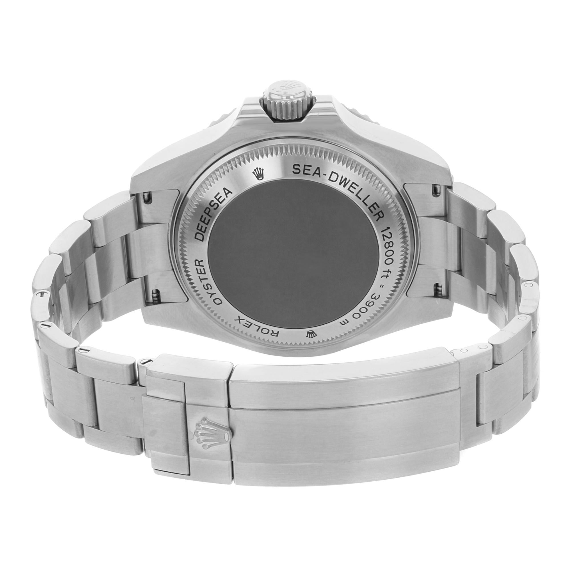 Rolex Deepsea Sea-Dweller Steel Black Dial Automatic Men's Watch 116660 1