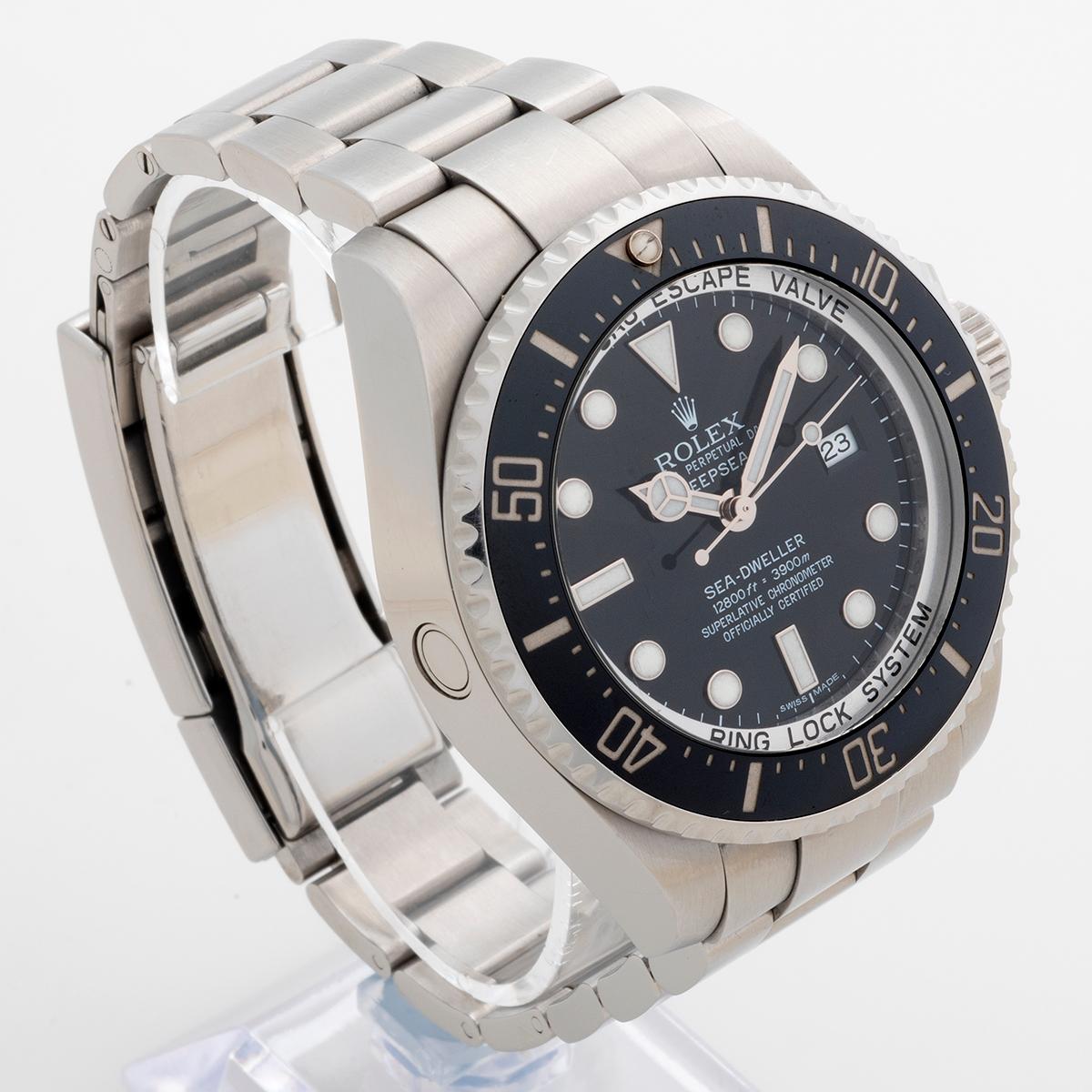 Montre-bracelet Rolex Deepsea Seadweller Réf. 116660 Un investissement fort. Excellent état - En vente à Canterbury, GB