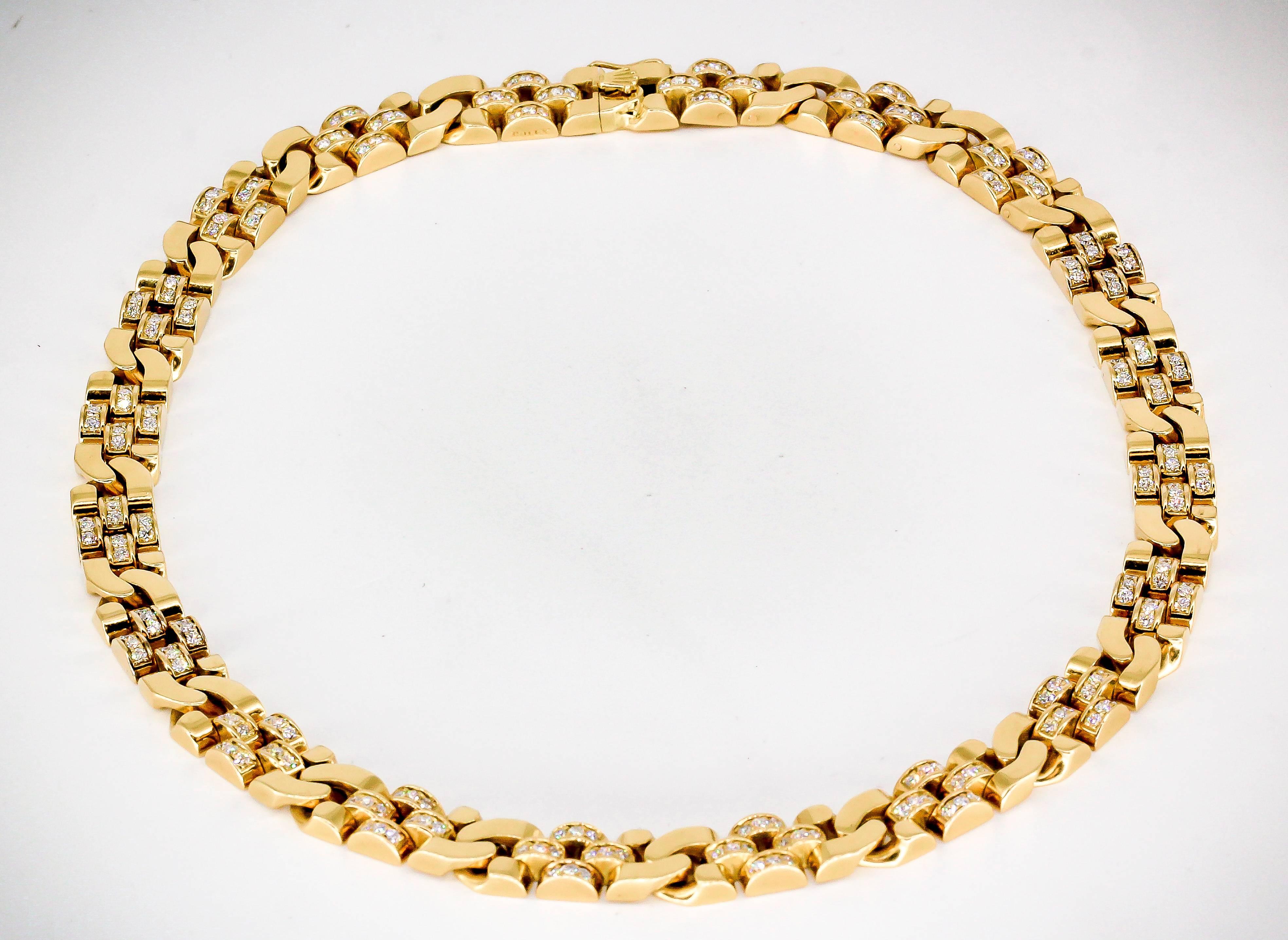 rolex chain gold