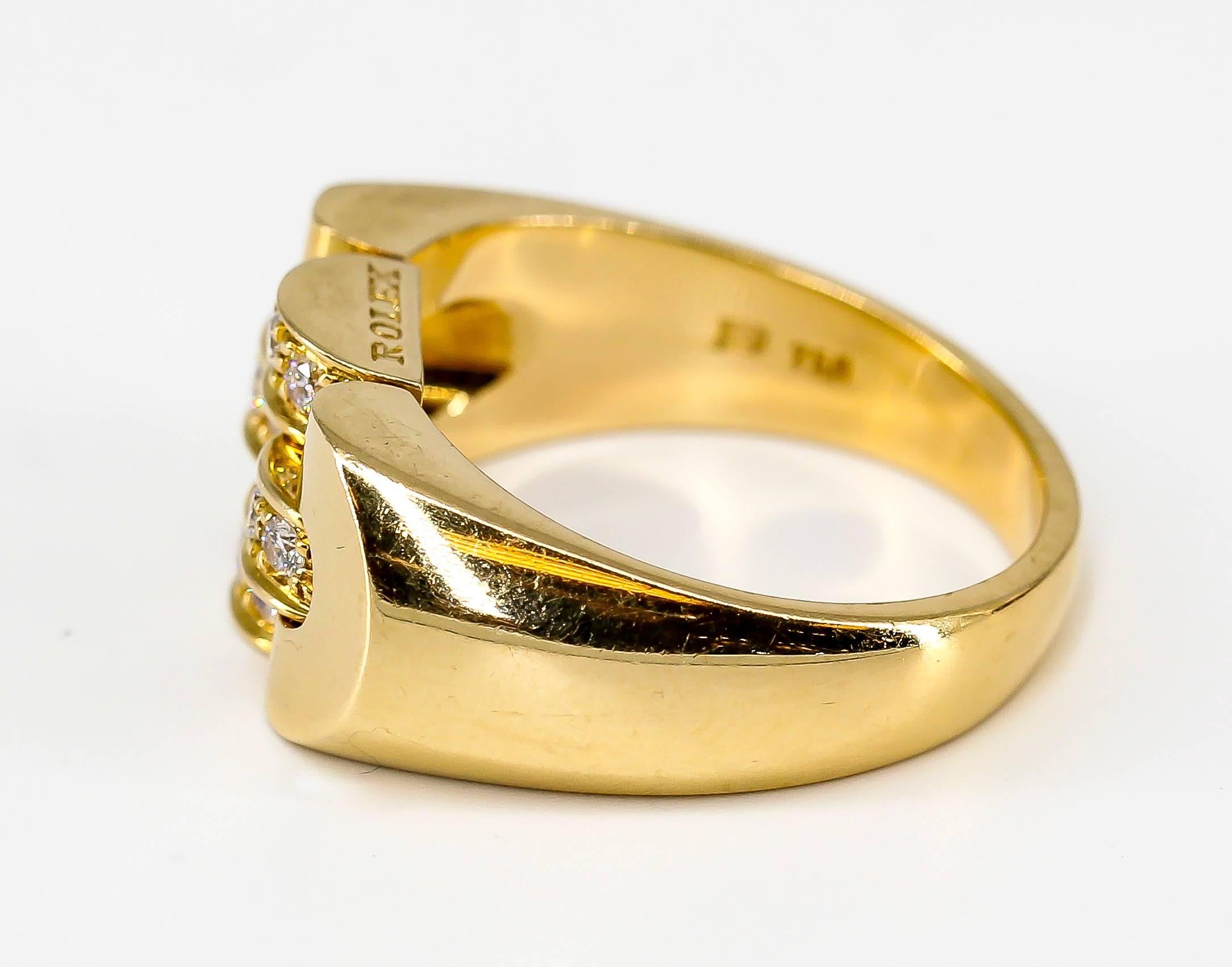 rolex gold ring