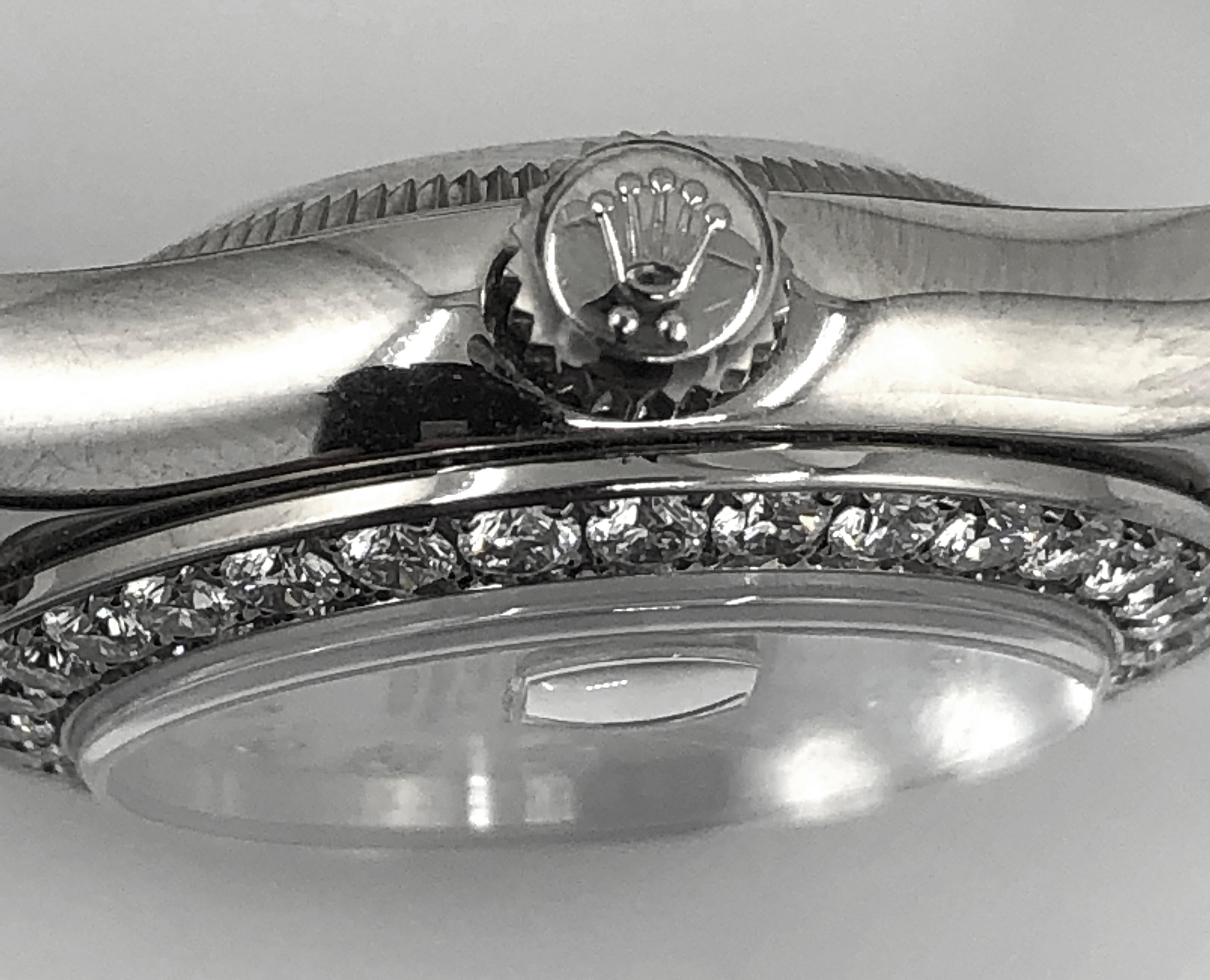 Women's Rolex Diamond Oyster Watch