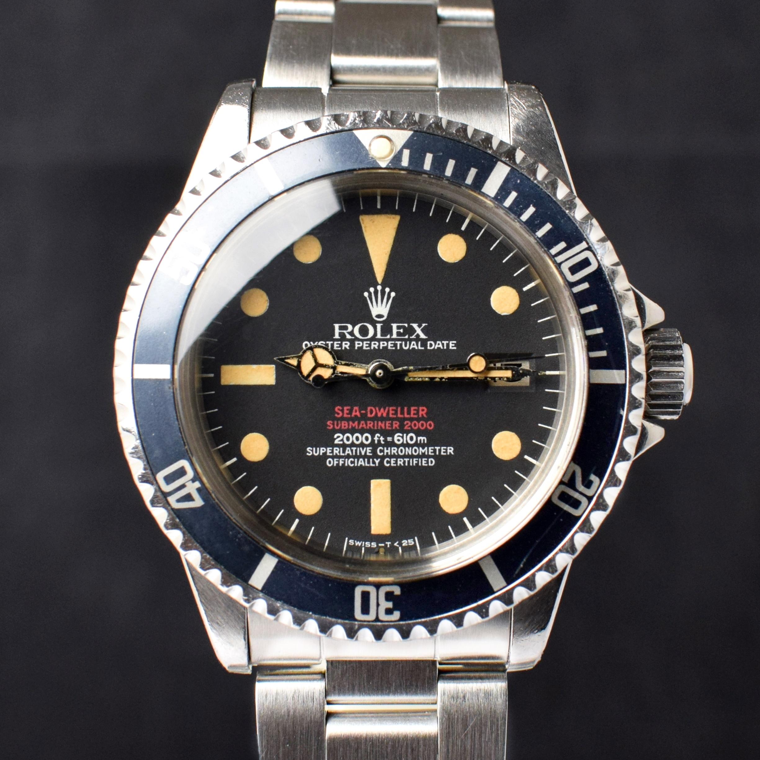 rolex double red