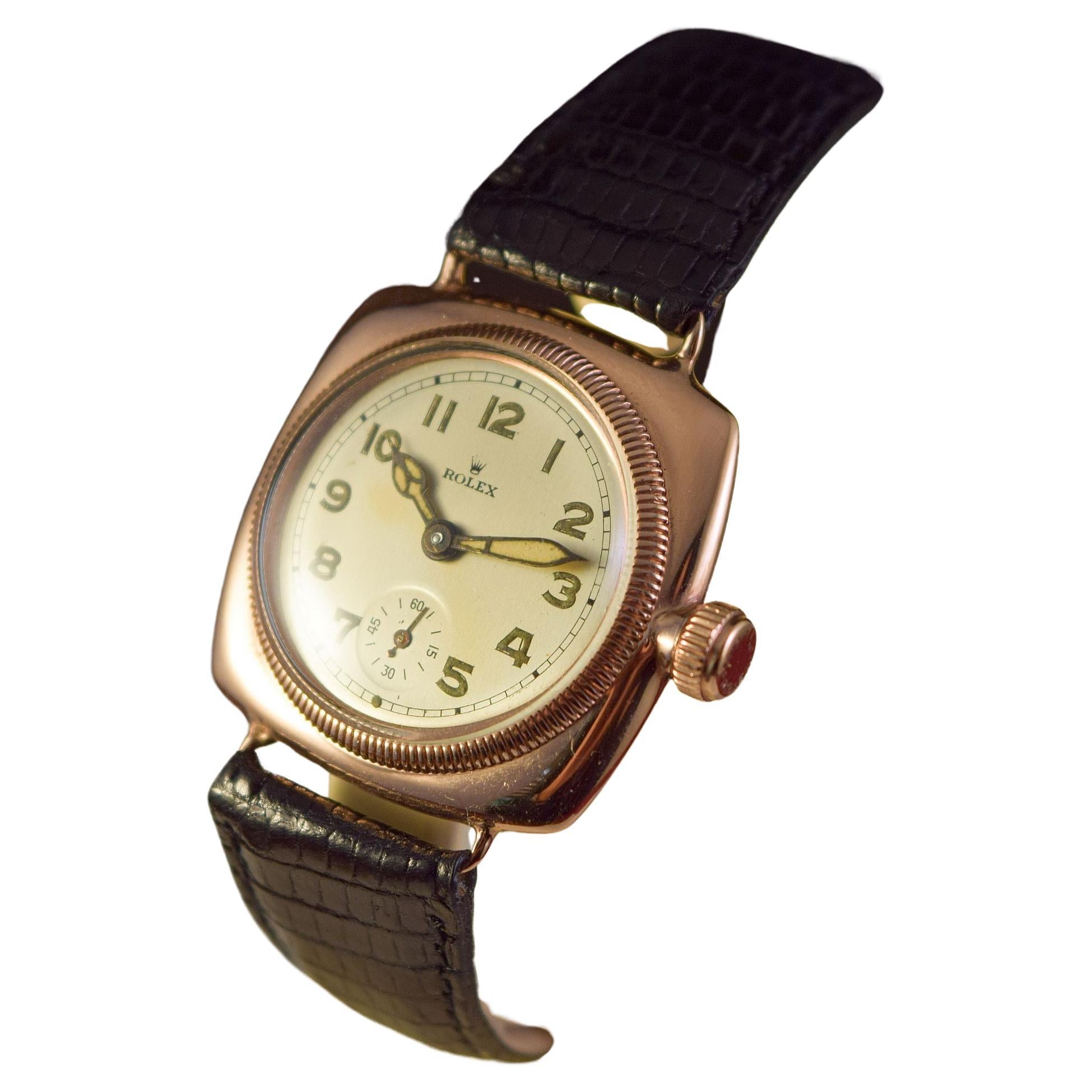 rolex cushion case