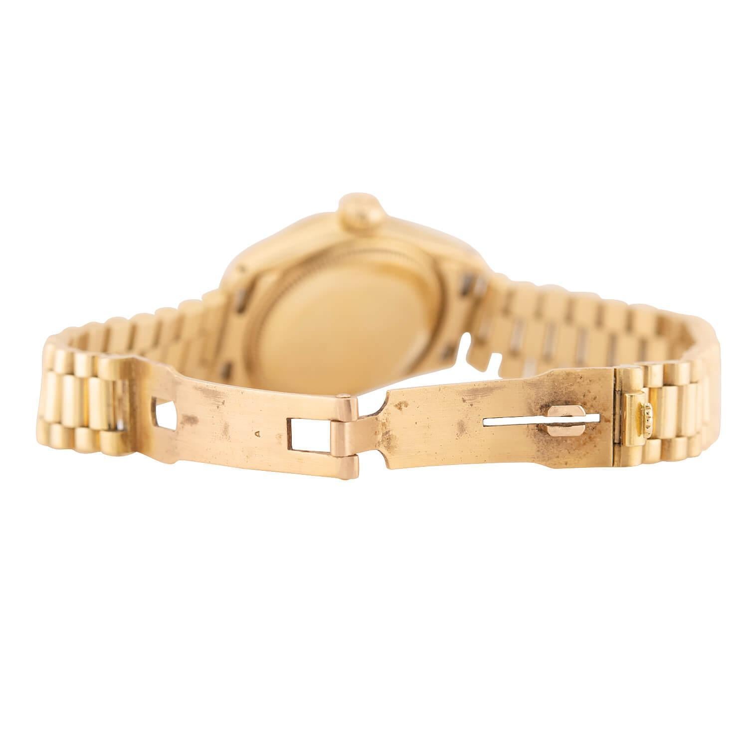 Donna Rolex Estate 18k Lady Datejust Orologio da polso in vendita