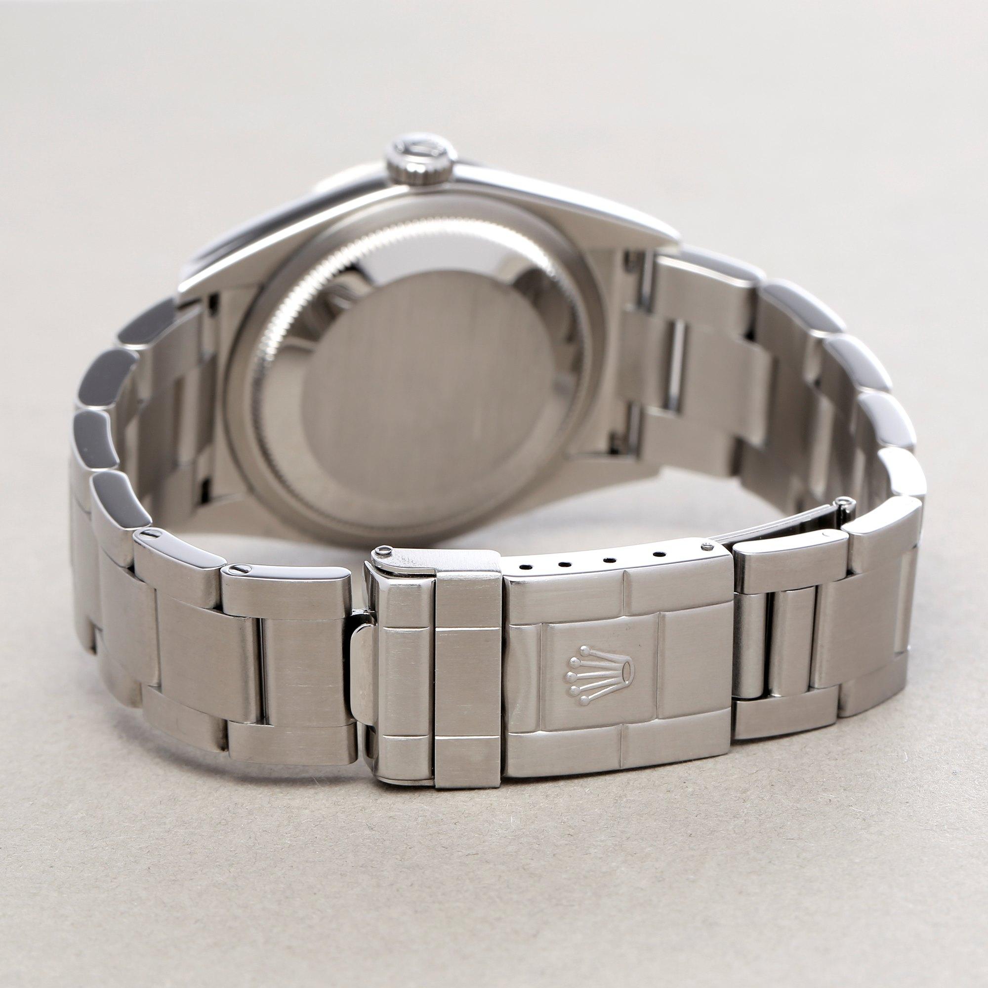Women's or Men's Rolex Explorer 0 114270 Men Stainless Steel 'Engraved Rehaut' Watch
