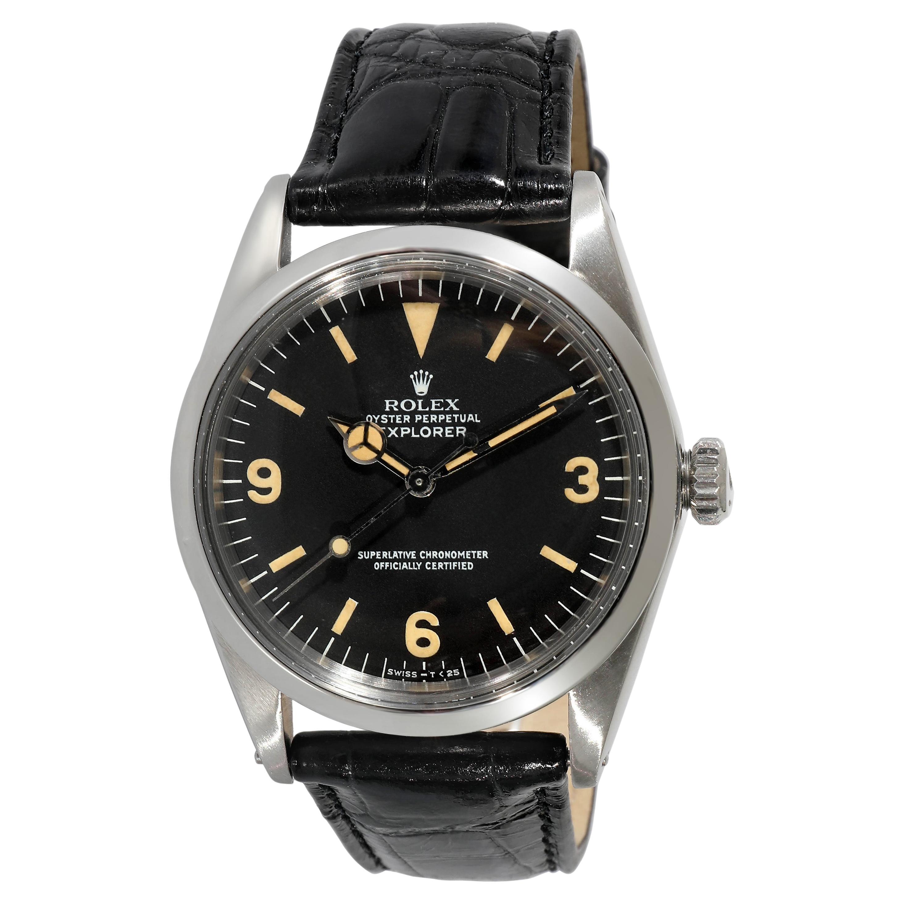 Rolex Explorer 1016 Men's Watch in  Stainless Steel For Sale
