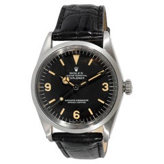 Retro Rolex Explorer 1016 Men's Watch in  Stainless Steel