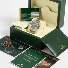 Rolex Explorer II Wristwatch Ref 16570, 40mm Case, 3186 movement, Yr 2010.