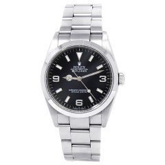 Rolex Explorer 114270, Black Dial, Certified and Warranty