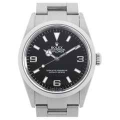 Rolex Explorer 114270 - Cadran noir, n° F, Homme d'occasion, Authentique