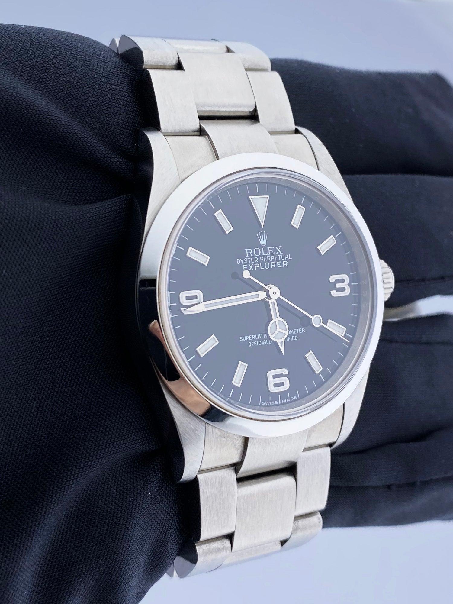 Rolex Explorer 114270 Mens Watch Box 