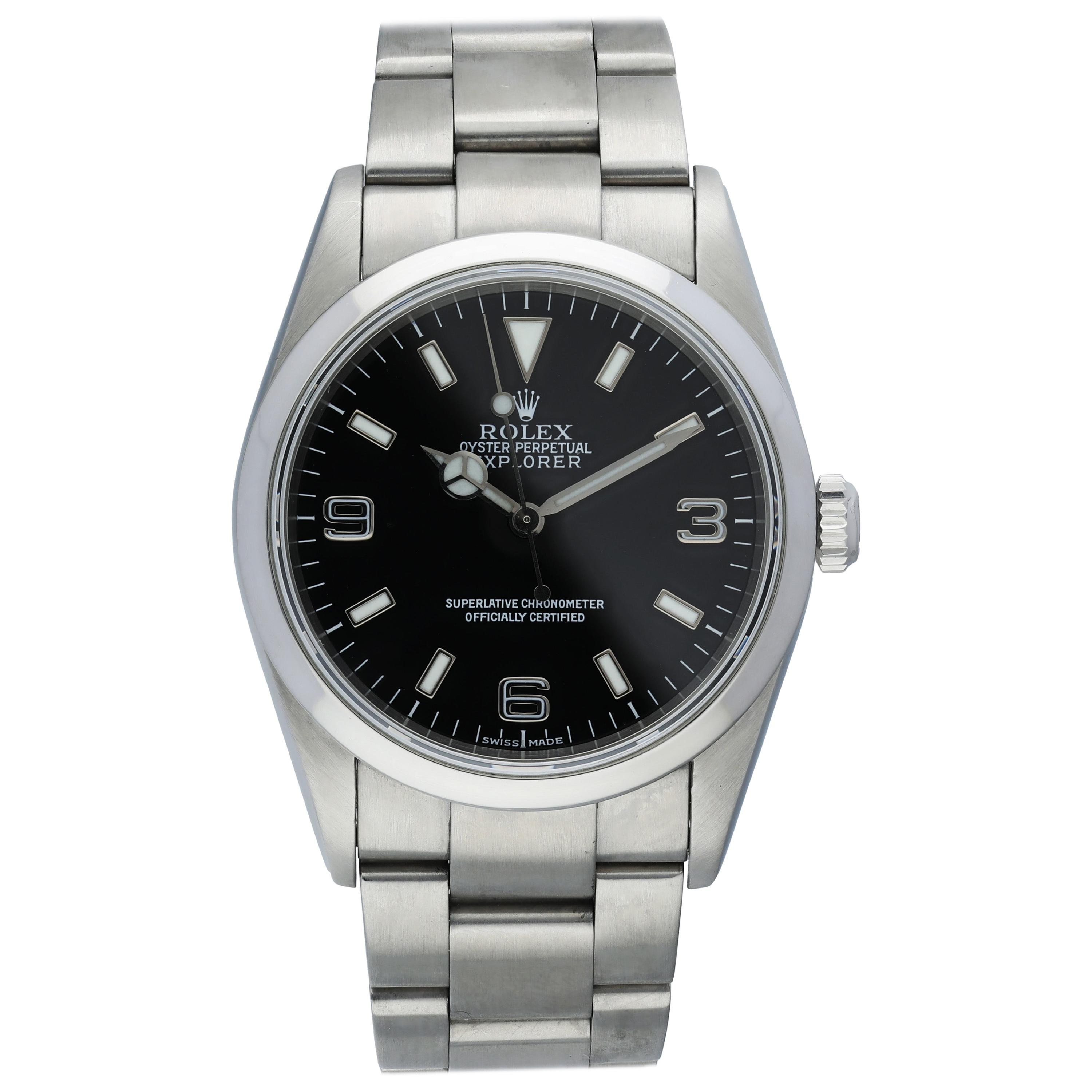 Rolex Explorer 114270 Men's Watch For Sale