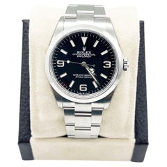 Rolex Explorer 124270 Black Dial 36mm Stainless Steel Box Booklet