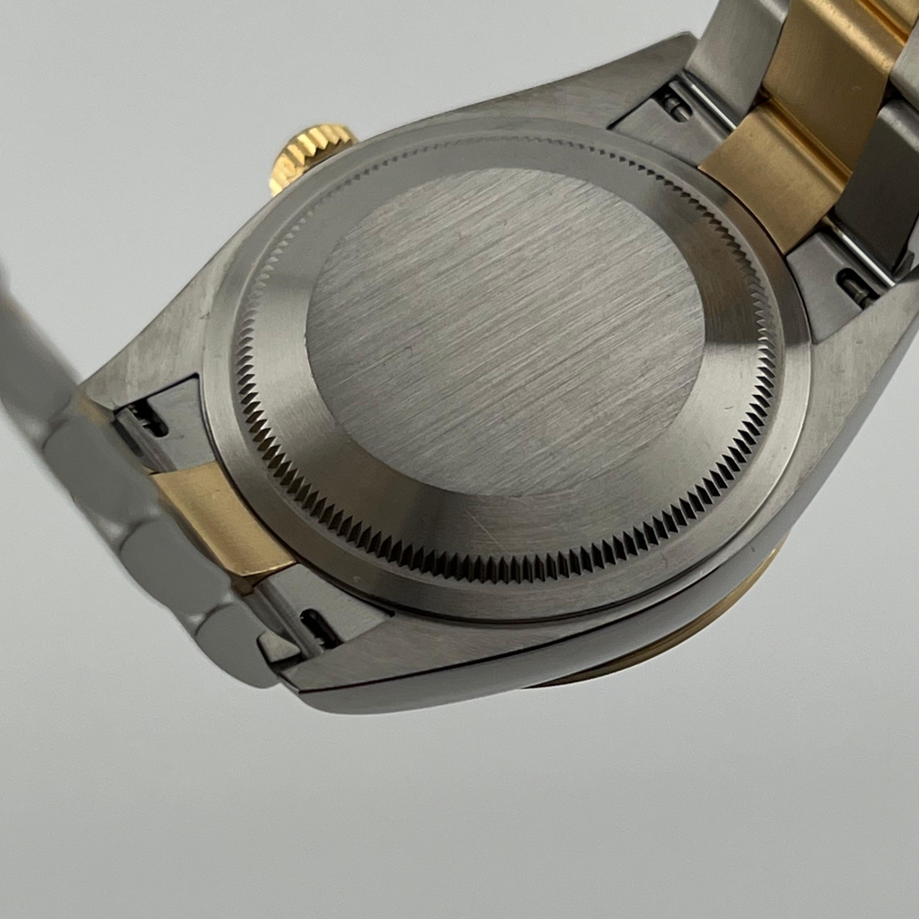 Rolex Explorer 124273 36 mm Schwarzes Zifferblatt 18K Gelbgold Edelstahl Box Papier 2022 im Angebot 1