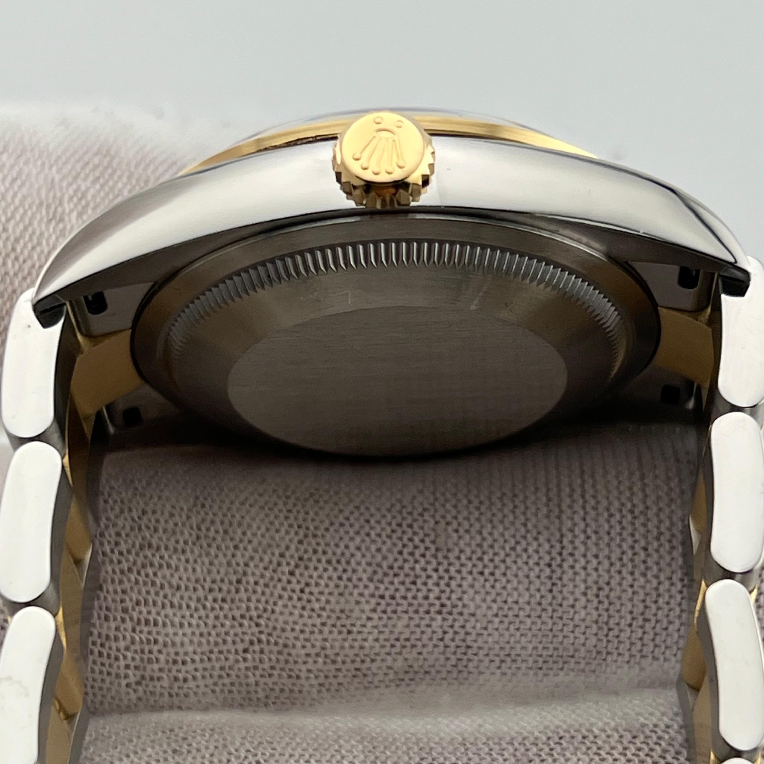 Rolex Explorer 124273 36 mm Schwarzes Zifferblatt 18K Gelbgold Edelstahl Box Papier 2022 im Angebot 2