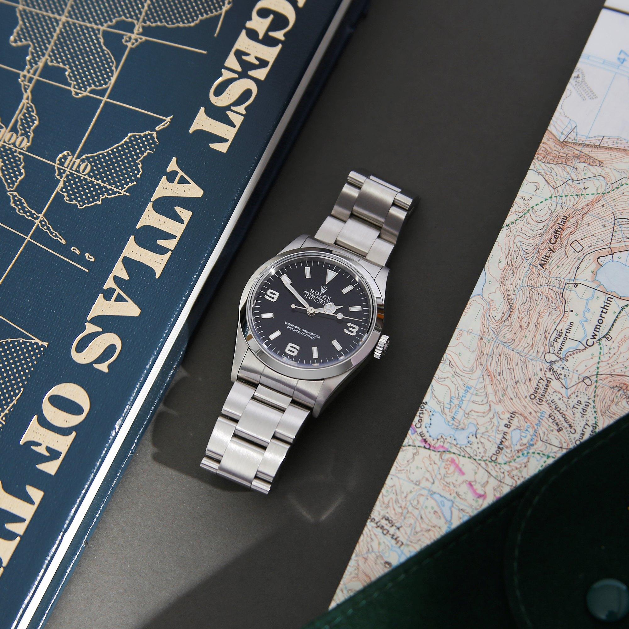 Rolex Explorer 14270 Men's Stainless Steel Watch 7
