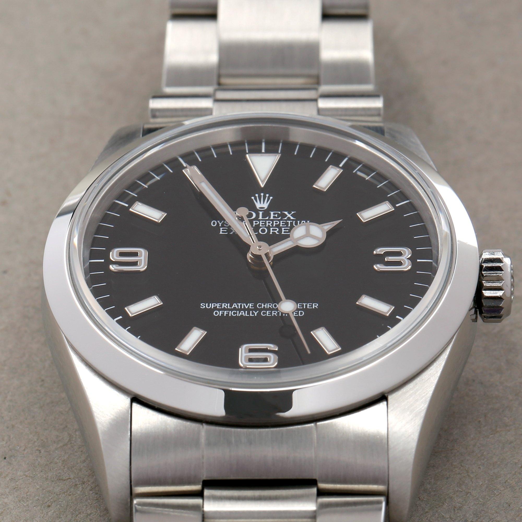 Rolex Explorer 14270 Men's Stainless Steel Watch 2