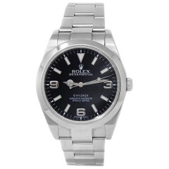 Used Rolex Explorer 214270, Black Dial, Certified and Warranty