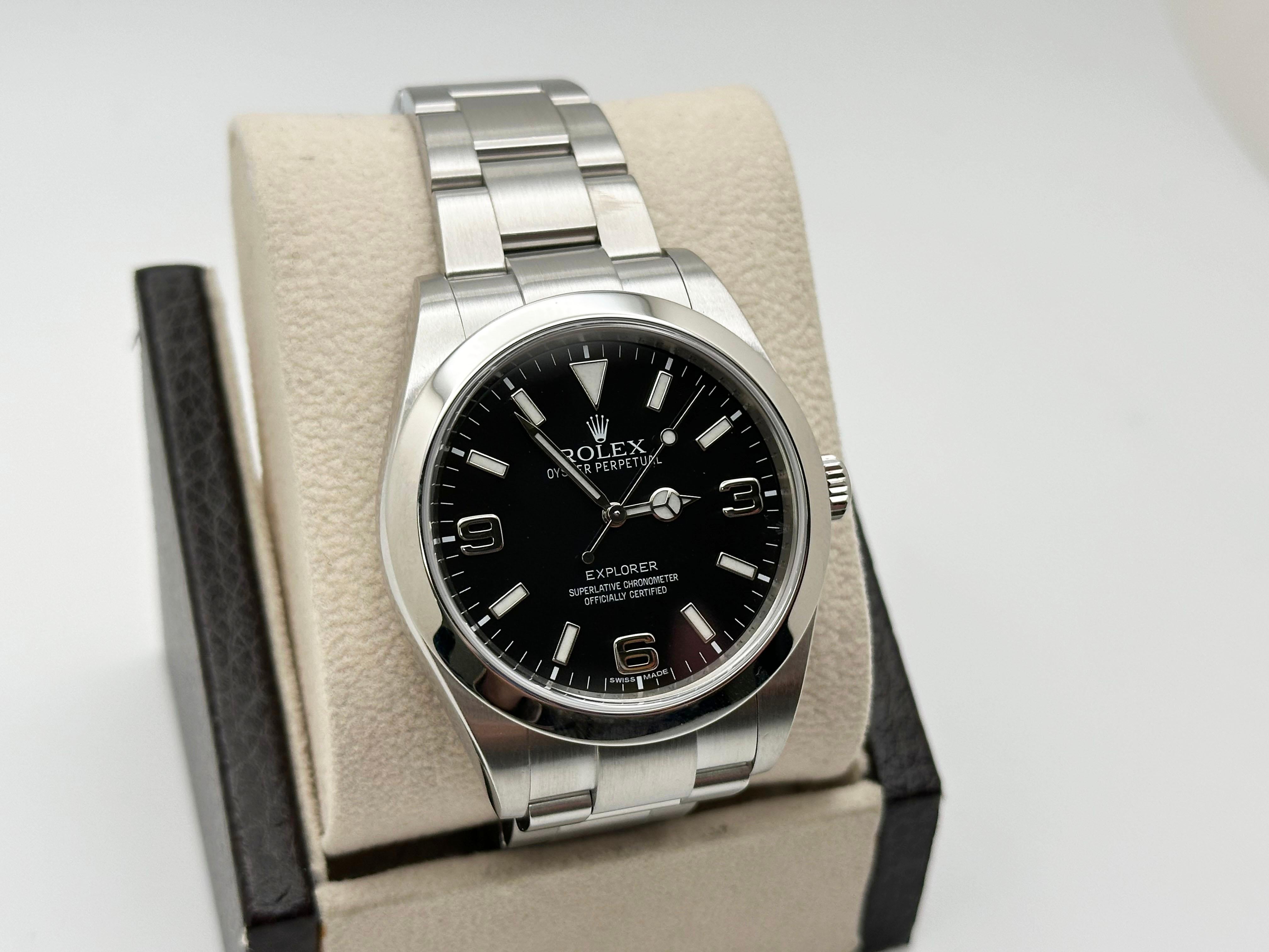 da uomo o donna Rolex Explorer 214270 39mm Mark 1 Quadrante Steele in vendita