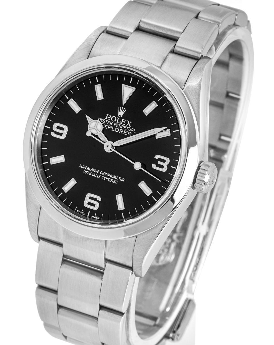 Rolex Explorer 36mm 114270 In Excellent Condition For Sale In London, GB