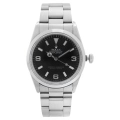 Rolex Explorer 36mm Stainless Steel Black Dial Automatic Mens Watch 14270