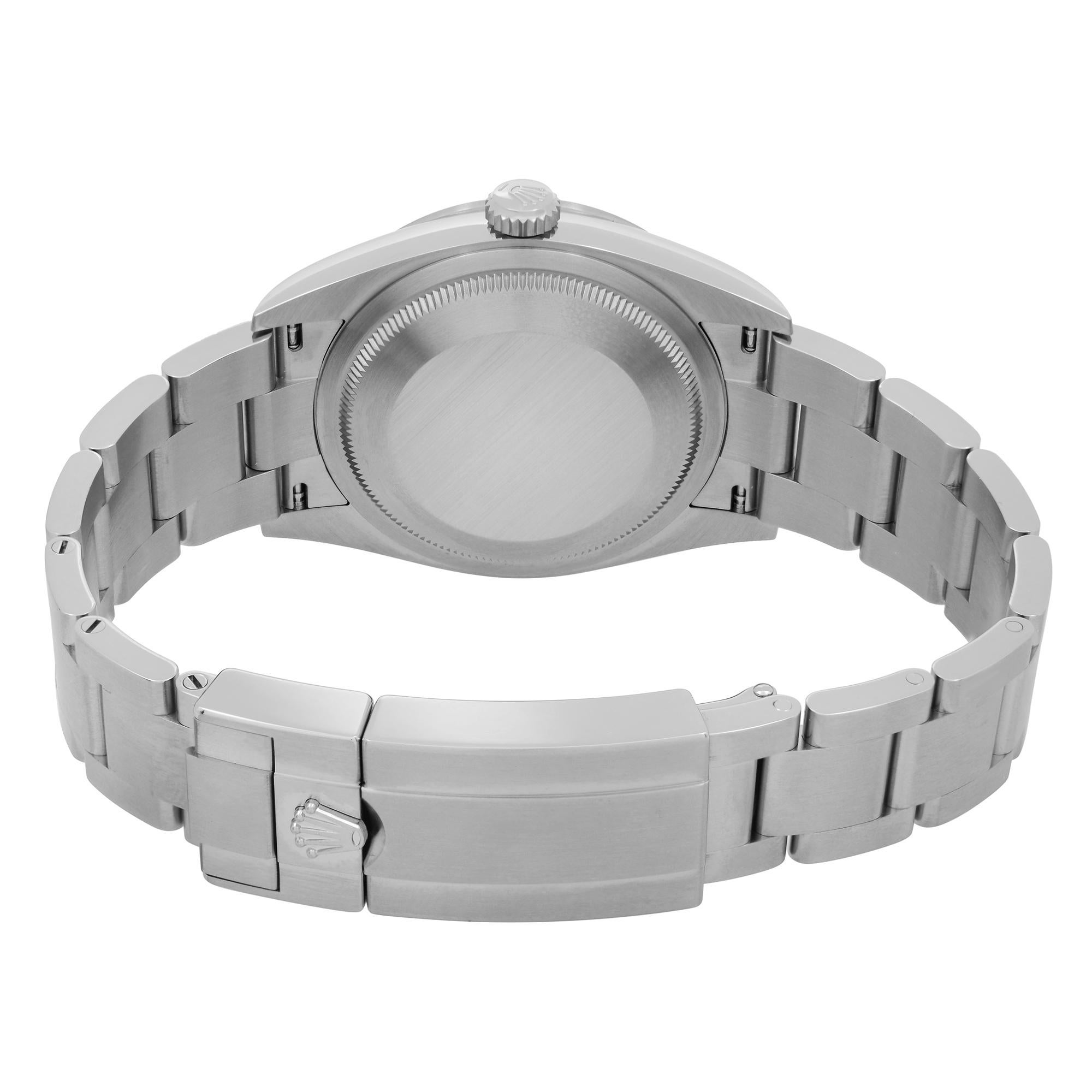 Men's NEW Rolex Explorer 36MM Steel Black Dial Oyster Bracelet Automatic Watch 124270 For Sale