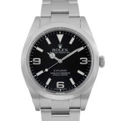 Rolex Explorer 39 Steel Black Dial Automatic Mens Automatic Watch 214270