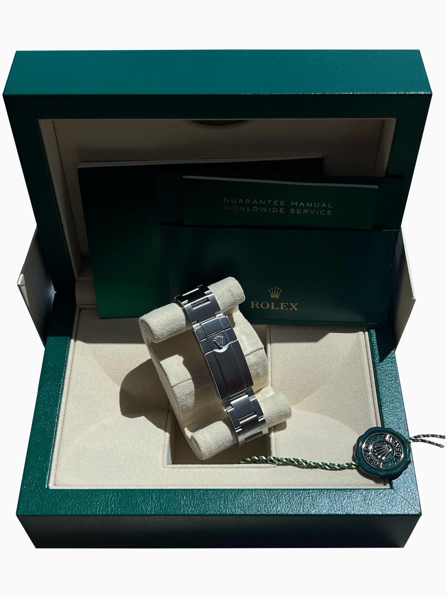 Rolex Explorer 39mm Black Dial Steel Smooth Bezel Oyster Mens Watch 214270 For Sale 7