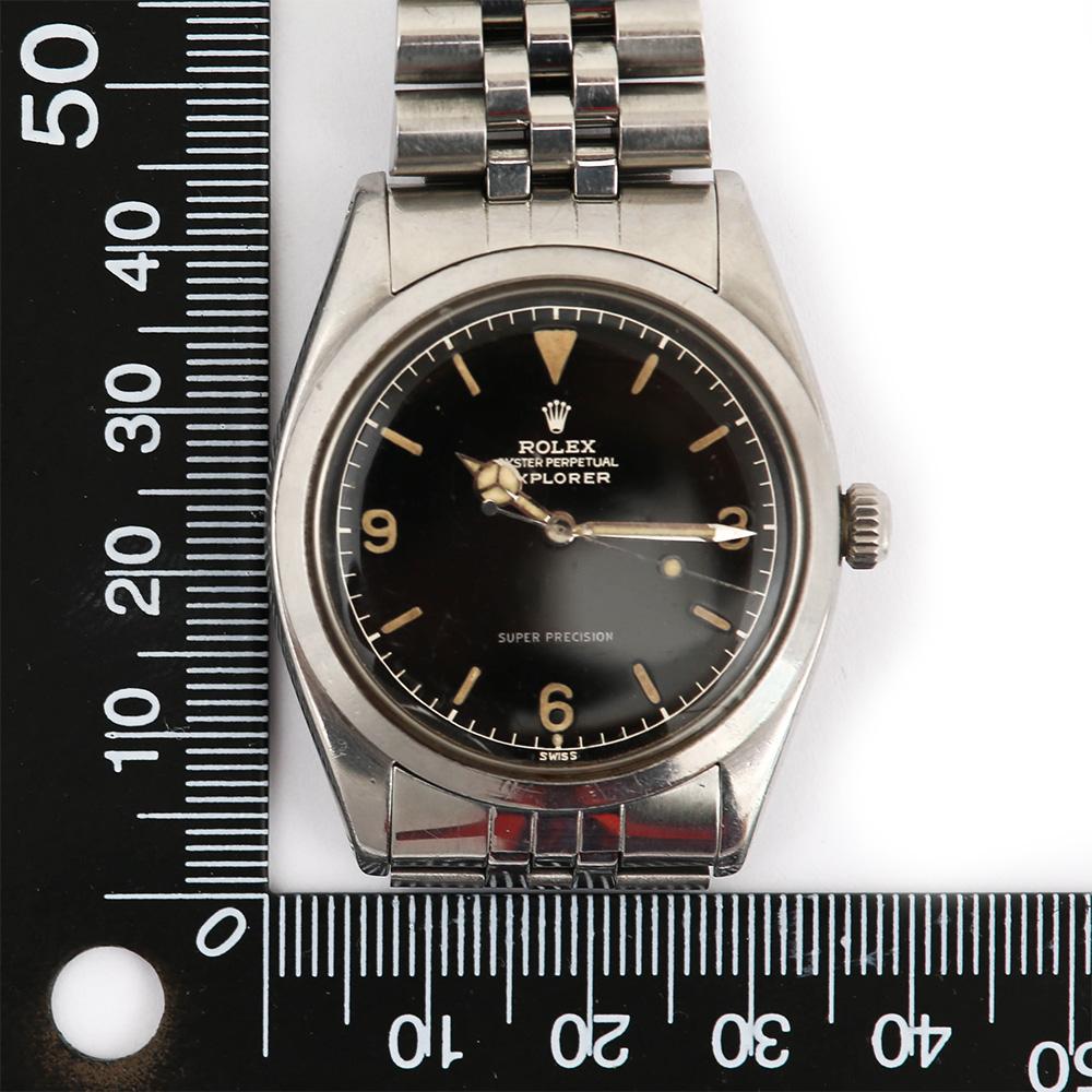 Montre Rolex Explorer 5504 Super Precision Automatic pour hommes:: circa 1958 9