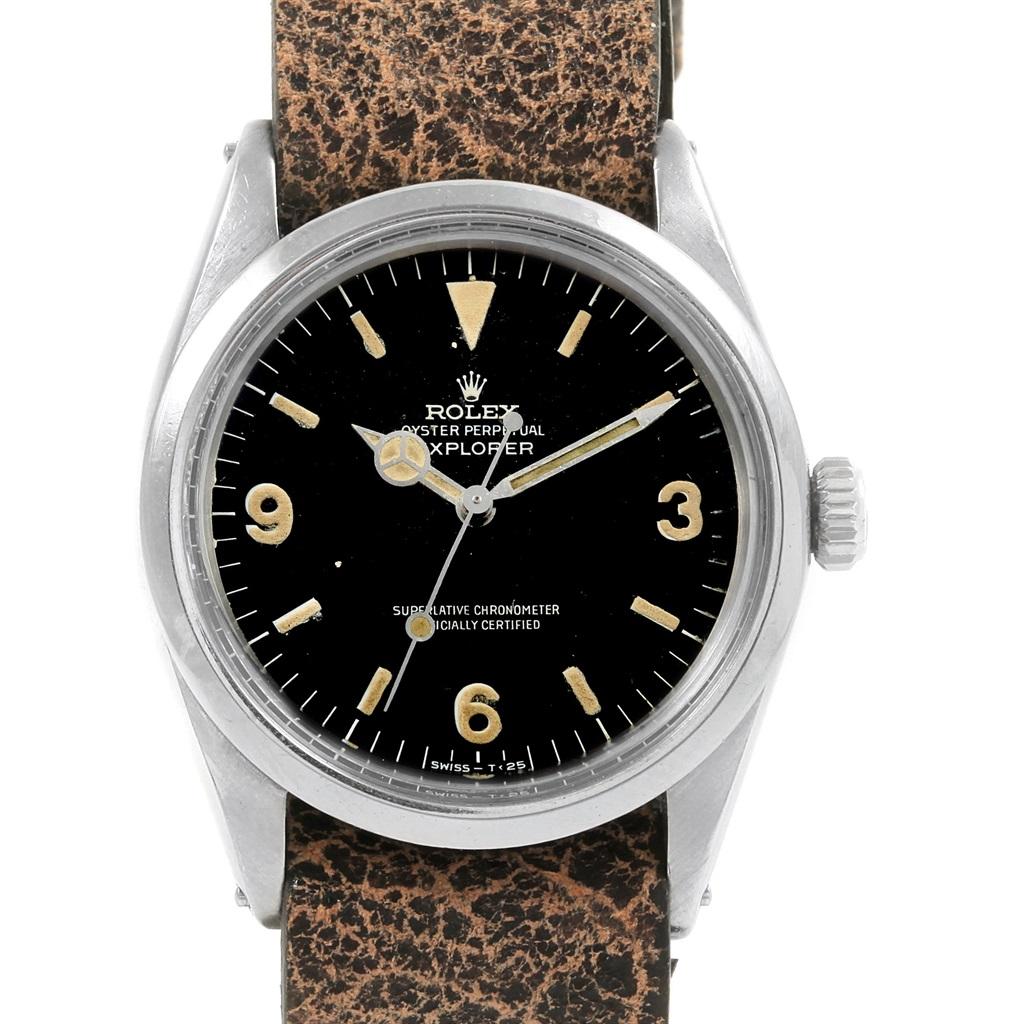 Rolex Explorer Automatic Steel Vintage Men’s Watch 1016 For Sale 2