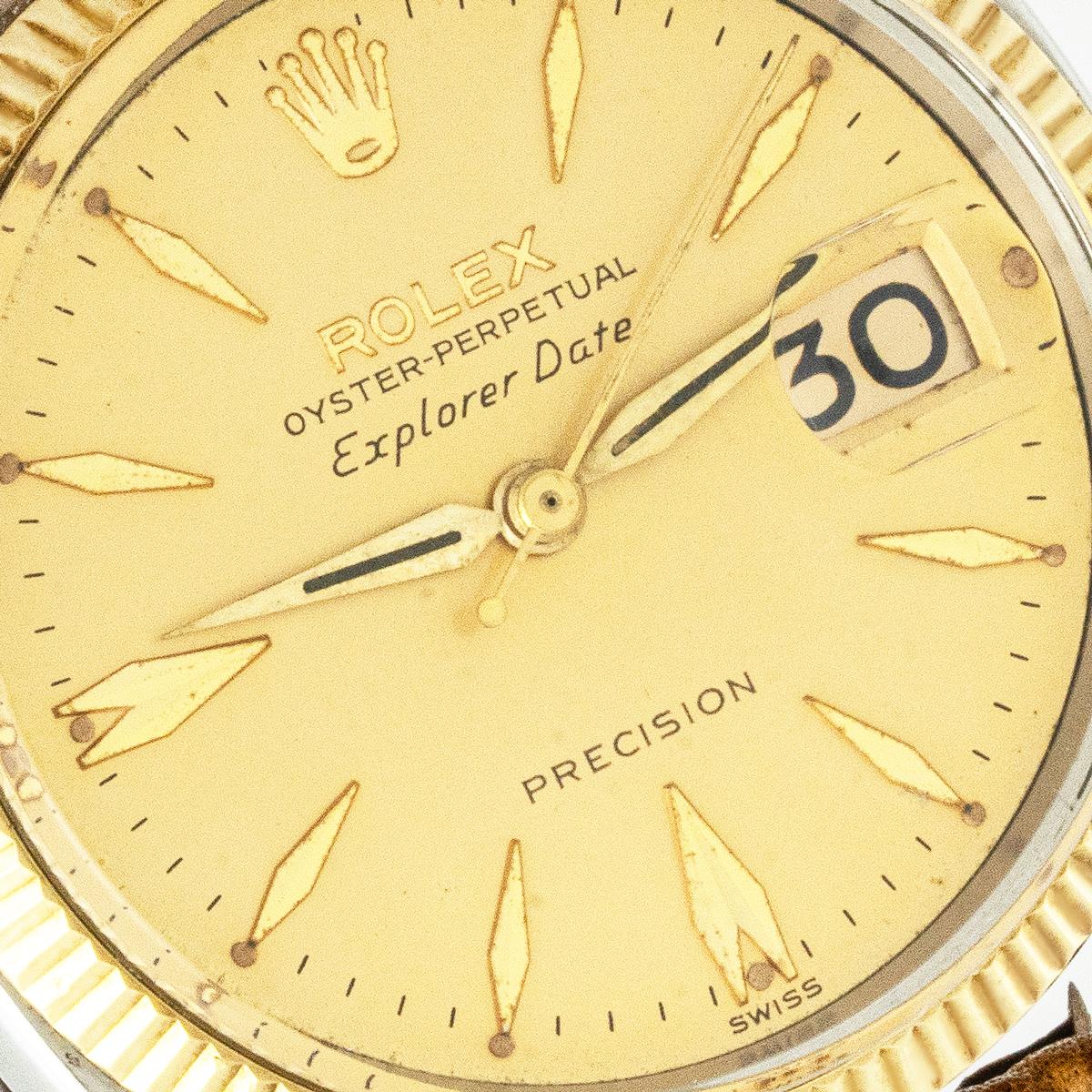 Rolex Explorer Date 5701 In Excellent Condition For Sale In London, GB