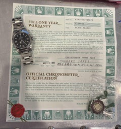 Rolex Explorer I 14270 Stainless Steel with Papers