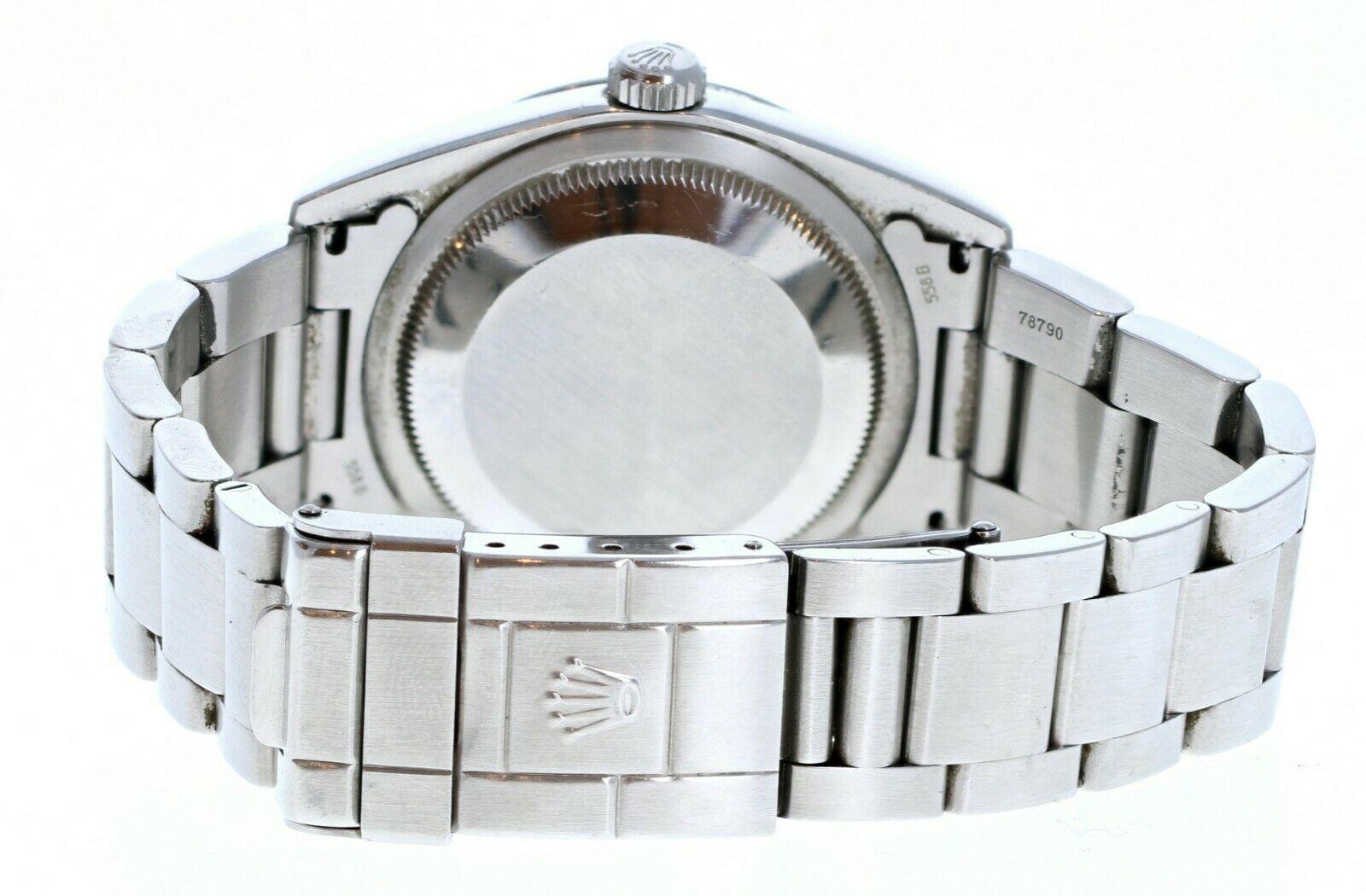 Women's or Men's Rolex Explorer I 14270 Stainless Steel with Papers For Sale