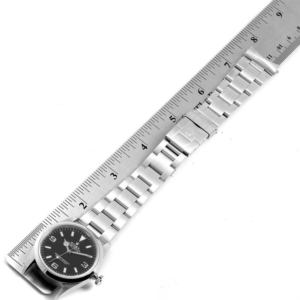 Rolex Explorer I Black Dial Automatic Steel Men's Watch 14270 8