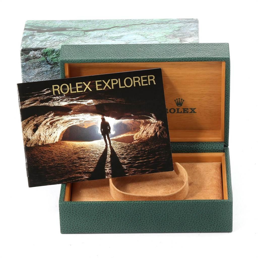Rolex Explorer I Black Dial Automatic Steel Men's Watch 14270 9