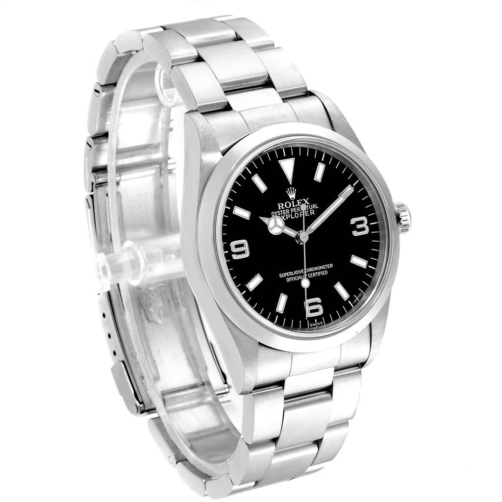 Rolex Explorer I Black Dial Automatic Steel Men's Watch 14270 1
