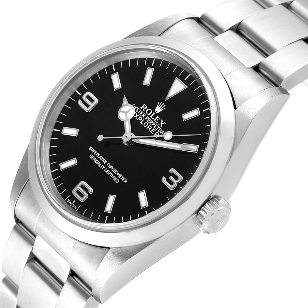 Rolex Explorer I Black Dial Automatic Steel Men's Watch 14270 3