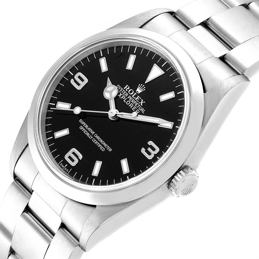 Rolex Explorer I Black Dial Automatic Steel Men's Watch 14270 3