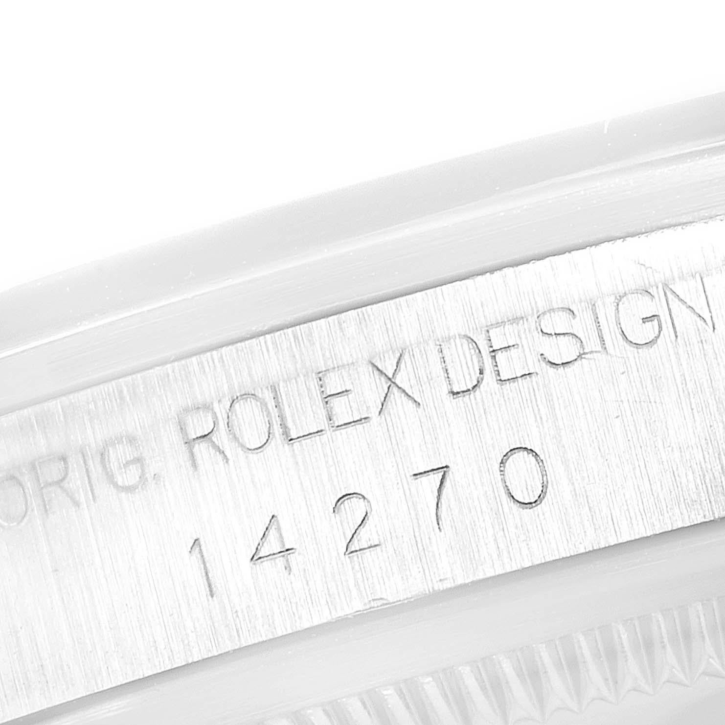 Rolex Explorer I Black Dial Automatic Steel Men's Watch 14270 For Sale 1