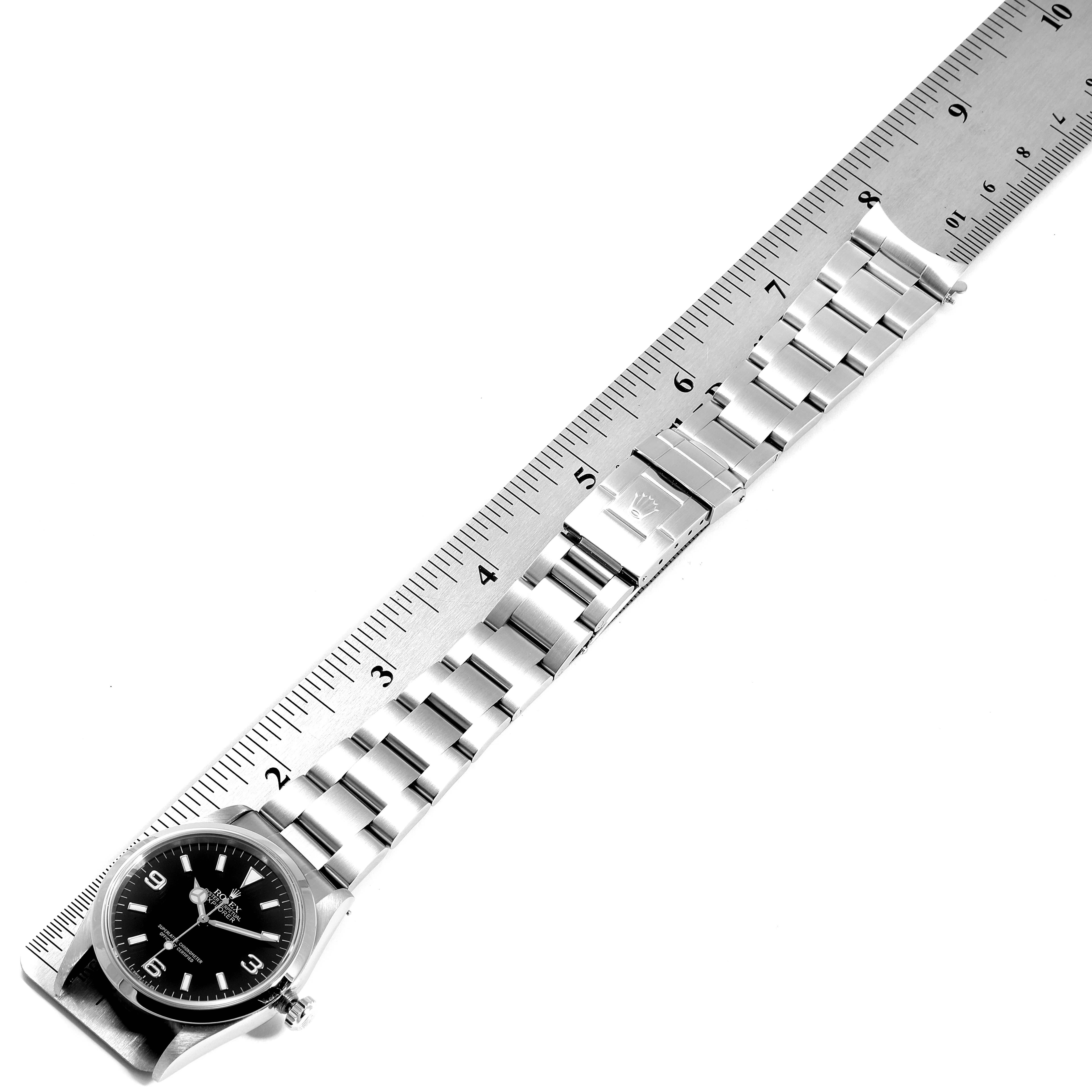 Rolex Explorer I Black Dial Automatic Steel Men's Watch 14270 For Sale 3
