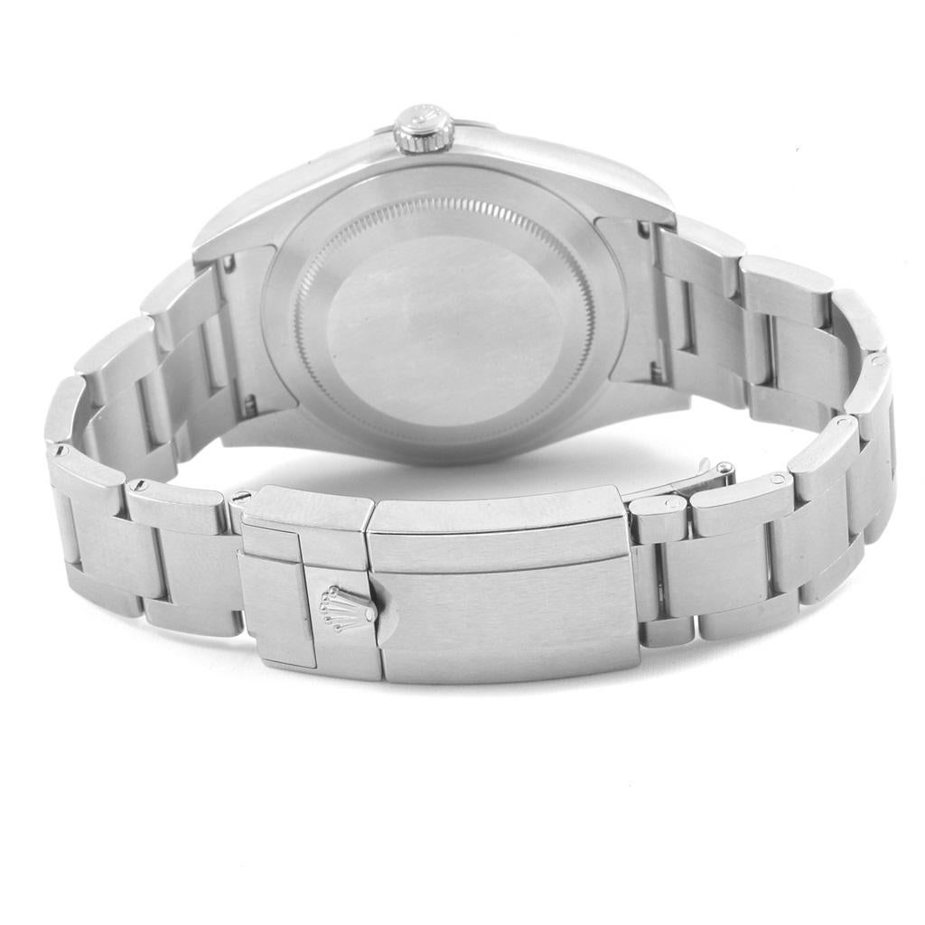 Rolex Explorer I 39 Luminescent Arabic Numbers Steel Men's Watch Box Card For Sale 5