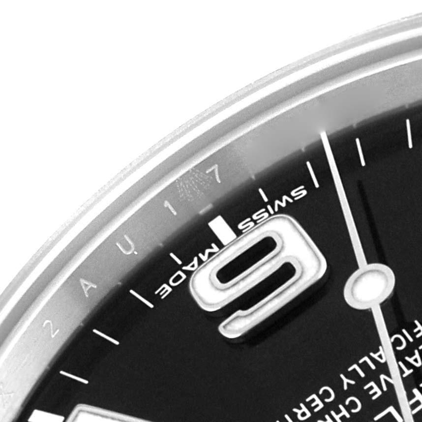Rolex Explorer I 39mm Black Dial Steel Mens Watch 214270 Card For Sale 2