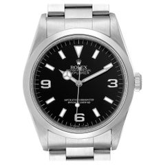 Rolex Explorer I Black Dial Automatic Steel Men's Watch 14270