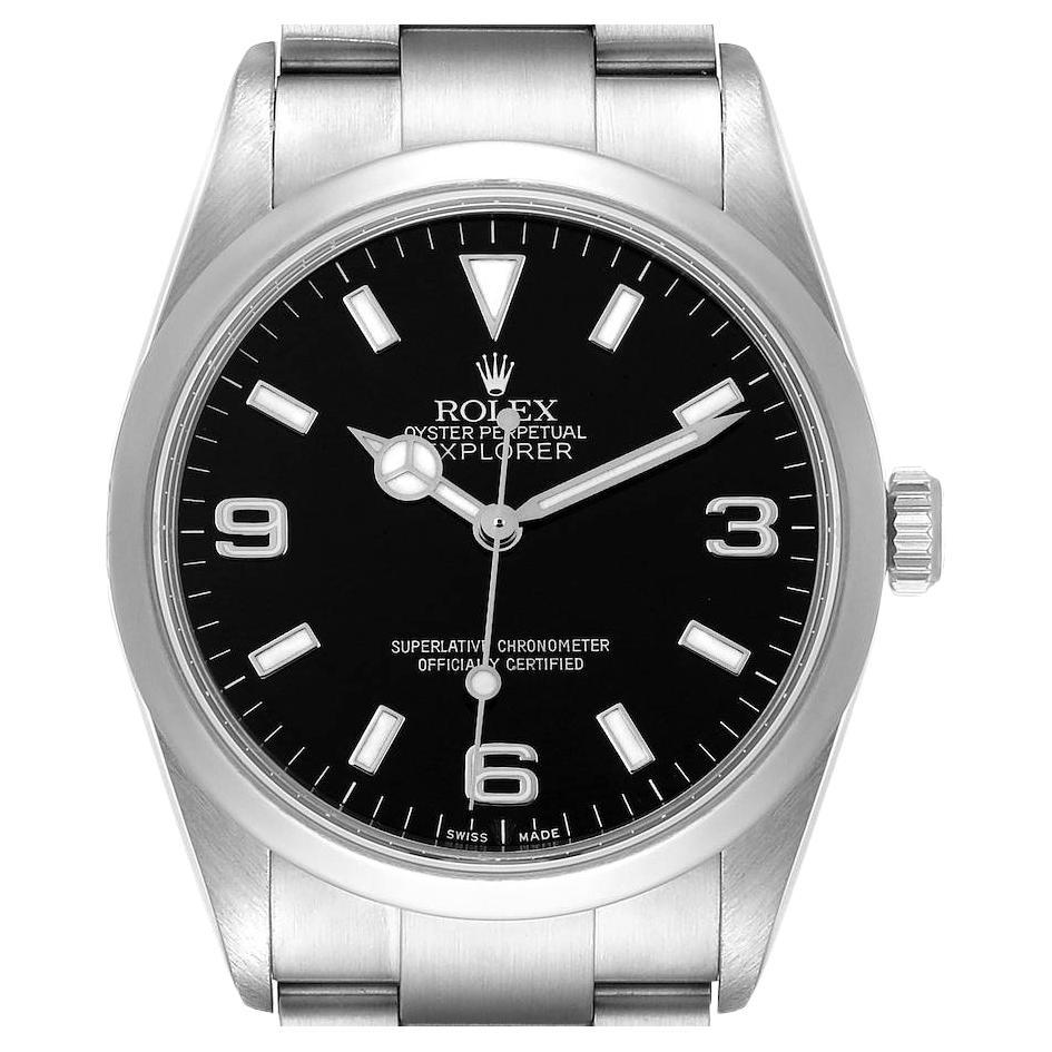 EXPLORER 41MM GOLD STEEL BLACK DIAL