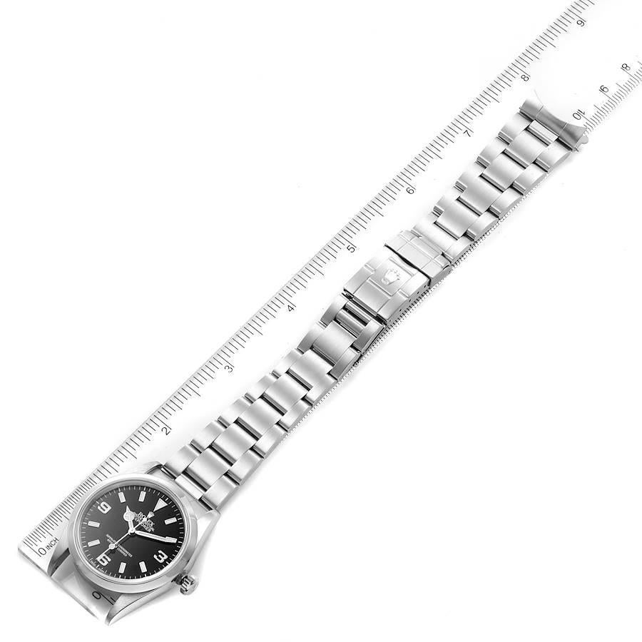 Rolex Explorer I Black Dial Stainless Steel Mens Watch 14270 For Sale 6