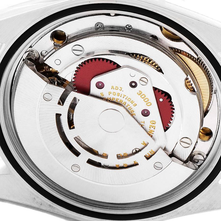 Rolex Explorer I: Edelstahl-Herrenuhr mit schwarzem Zifferblatt 14270 im Angebot 5