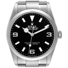 Rolex Explorer I Black Dial Steel Mens Watch 114270 Box Papers Rolex Explorer I Black Dial Steel Mens Watch 114270 Box Papers