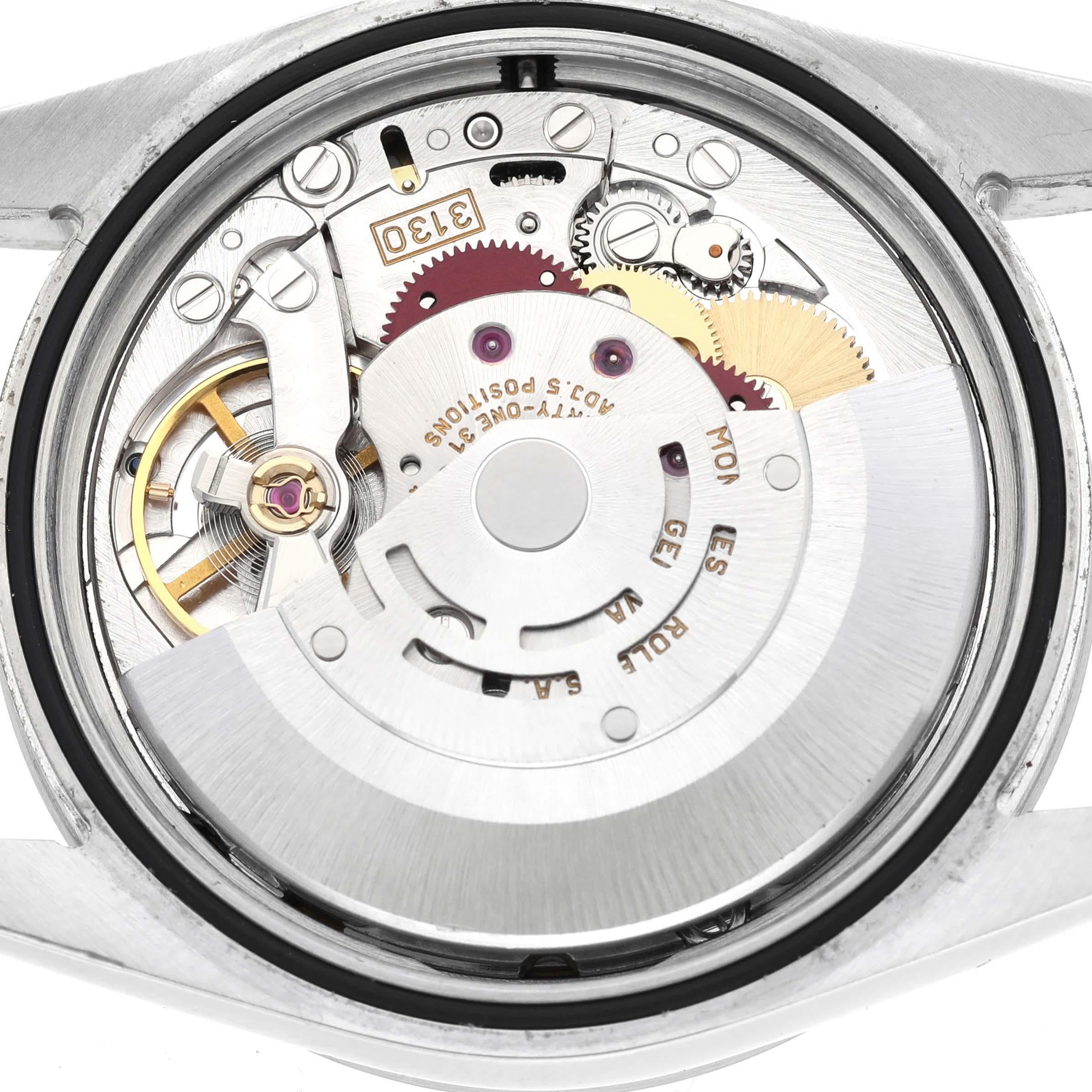 Rolex Explorer I Black Dial Steel Mens Watch 114270 For Sale 2