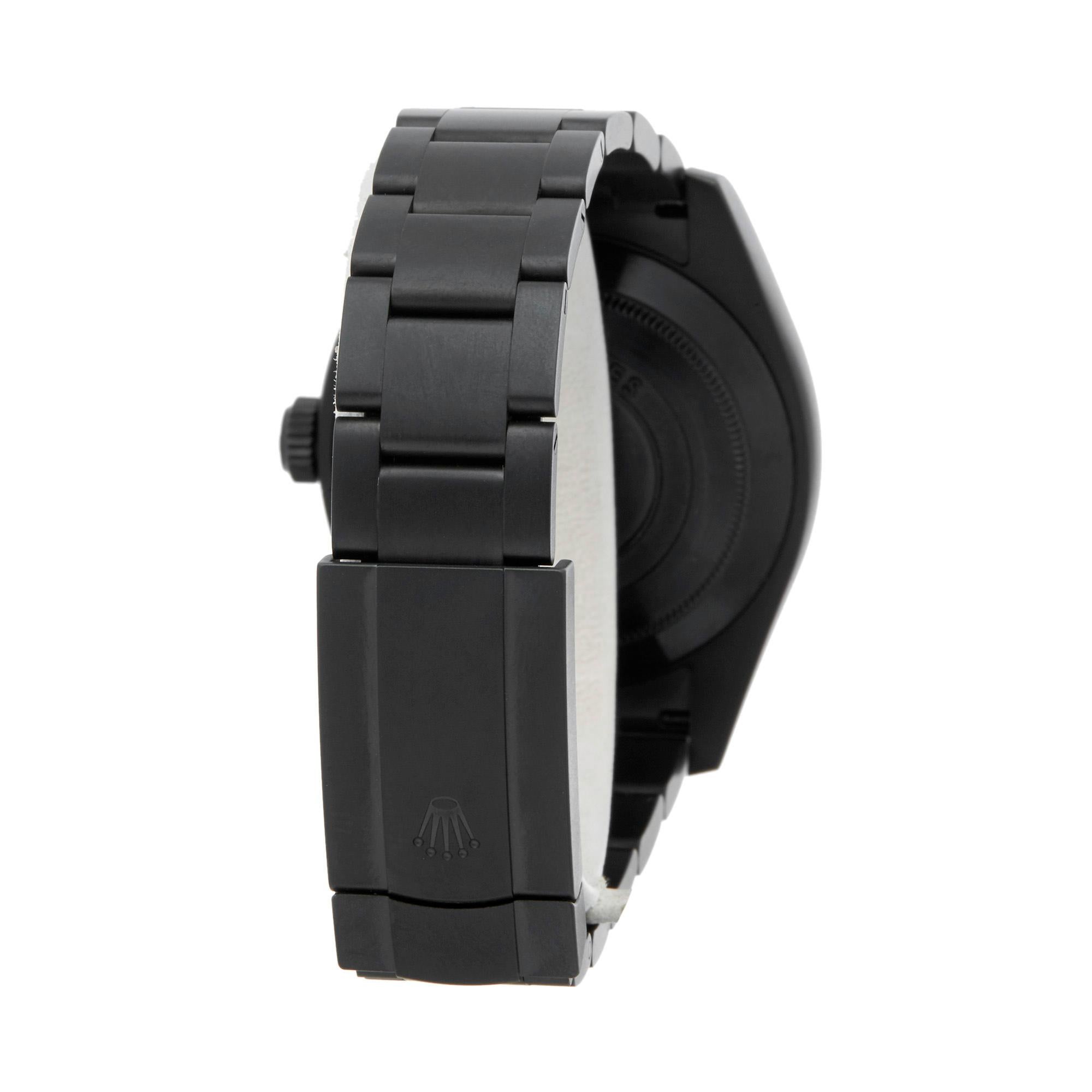 Men's Rolex Explorer i Stainless Steel 116900 Wristwatch