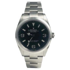 Rolex Explorer I Acero Inoxidable Esfera Negra Ref. Reloj 124270